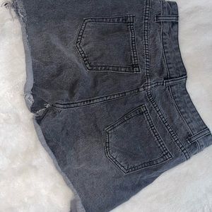 Pretty little thing ripped black jean shorts! Never worn!